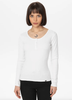 Damski Longsleeve PIT BULL RIB WMN biały