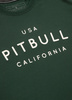 T-shirt PIT BULL Garment Washed USA CAL czarny