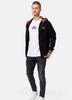 Bluza LONSDALE LANCASTER czarna rozpinana