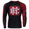 Longsleeve rashguard EXTREME HOBBY RED WARRIOR czarno-czerwony