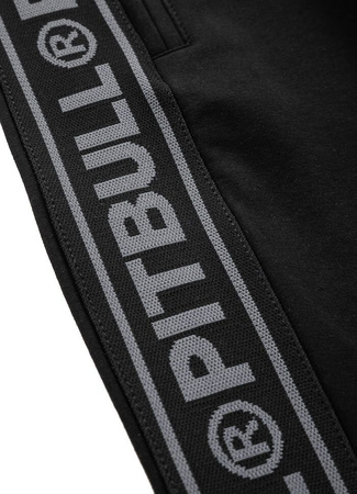 Spodnie sportowe PIT BULL FRENCH TERRY VIGO czarne