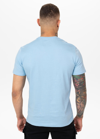 T-shirt PIT BULL PALMS błękitny (light blue)
