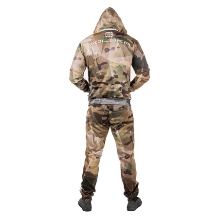Dres sportowy EXTREME HOBBY POLSKA CAMO komplet khaki