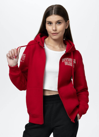 Damska bluza PIT BULL FIORA WMN wild red rozpinana