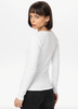 Damski Longsleeve PIT BULL RIB WMN biały