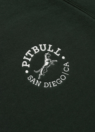 Bluza PIT BULL SAN DIEGO CA dark green prosta