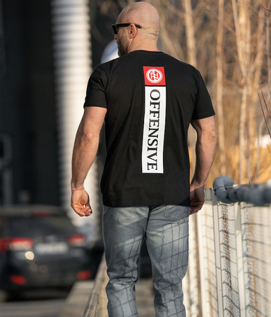 T-shirt DOBERMANS OFFENSIVE SPORT TS367 czarny