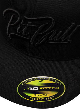 Czapka PIT BULL EL JEFE FITTED czarno/czarna