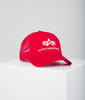 Czapka ALPHA INDUSTRIES TRUCKER BASIC czerwona (speed red) 186902 328