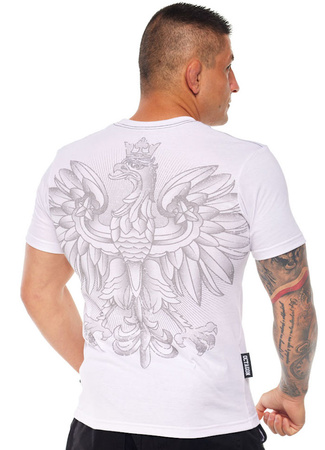 T-shirt OCTAGON POLSKA ORZEŁ biały