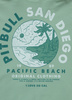 Bluza PIT BULL Tricot Terry PLANET SURF light mint rozpinana