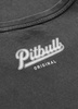 T-shirt damski PIT BULL Denim Washed ANGEL LOGO grafitowy