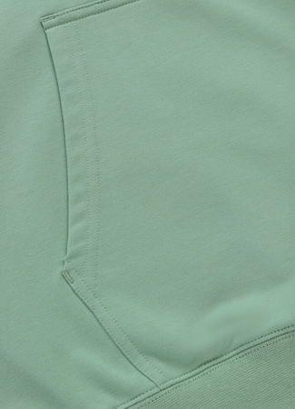 Bluza PIT BULL Tricot Terry GRAFFITI light mint kaptur