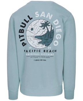Bluza PIT BULL WASHED PLANET SURF light blue prosta