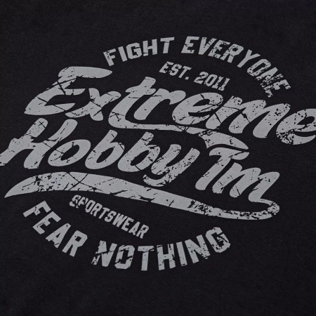 Bluza EXTREME HOBBY WHEEL prosta czarna