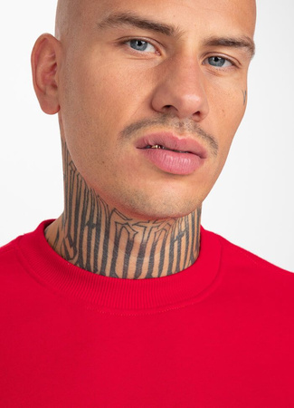 Bluza PIT BULL CLASSIC BOXING czerwona prosta