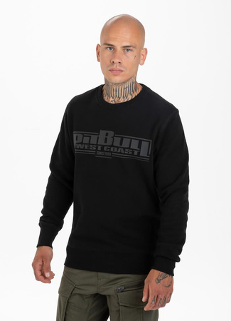 Bluza PIT BULL ONE TONE BOXING czarna prosta