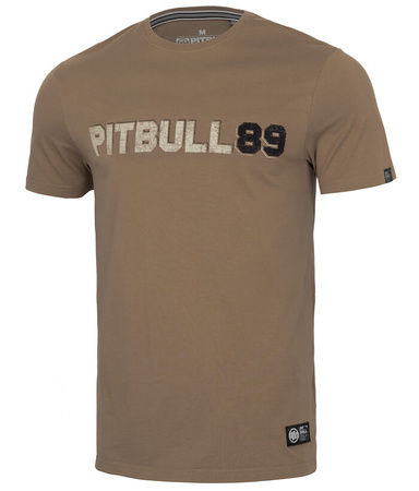 T-shirt PIT BULL DOG 89 (coyote brown) brązowy