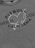 Damska bluza PIT BULL MANZANITA HEART WMN grey prosta