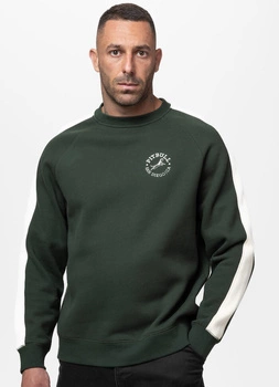 Bluza PIT BULL SAN DIEGO CA dark green prosta