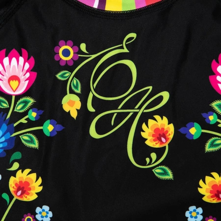 Short Sleeve Rashguard Damski Folk