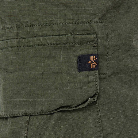 Spodnie ALPHA INDUSTRIES RIPSTOP JOGGER oliwkowe 116201 142
