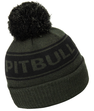 Czapka zimowa PIT BULL VERMEL R oliwkowa