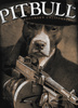 T-shirt PIT BULL TOMMY GUN czarny