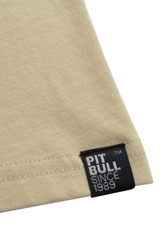 T-shirt PIT BULL HILLTOP 170 (sand) beżowy