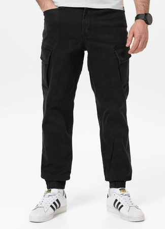 Spodnie joggery bojówki PIT BULL SCOTT czarne