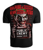 T-shirt PUBLIC ENEMY MAMY PRAWO DO SZCZĘŚCIA czarny