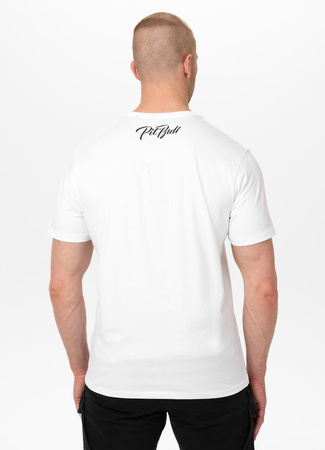 T-shirt PIT BULL EL JEFFE biały