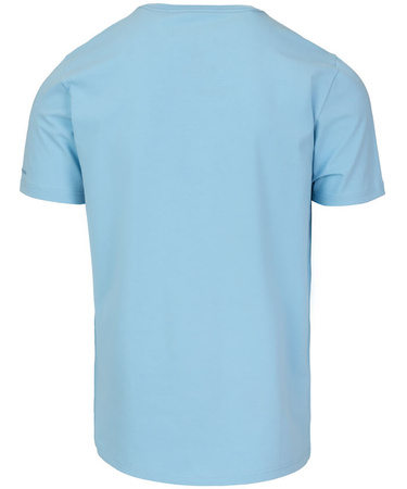 T-shirt PIT BULL USA CAL 190 spandex błękitny (light blue)