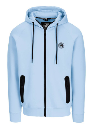 Bluza PIT BULL DOGWOOD błękitna (sky blue) rozpinana