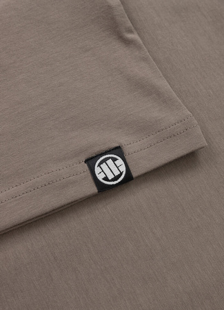 T-shirt PIT BULL USA CAL 140 spandex taupe