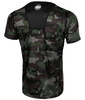 Rashguard PIT BULL MESH NET CAMO zielony krótki rękaw