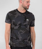 T-shirt ALPHA INDUSTRIES SMALL LOGO moro (black camo) 188505C 125