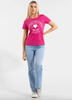 T-shirt damski PIT BULL HEARTIE WMN rasberry red