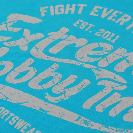 T-shirt EXTREME HOBBY WHEEL turkusowy