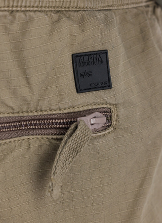 Spodnie ALPHA INDUSTRIES RIPSTOP JOGGER beżowe (taupe) 116201 183