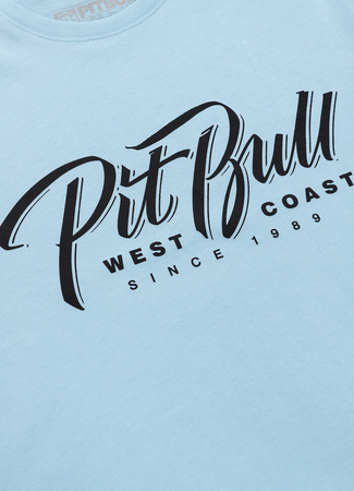 T-shirt PIT BULL EL JEFFE błękitny (light blue)