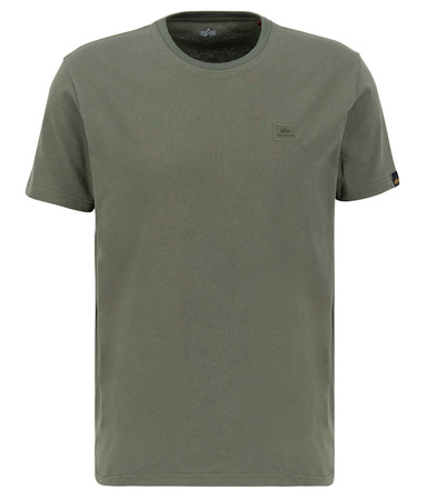 T-shirt ALPHA INDUSTRIES X-FIT ciemnozielony (dark green) 138503 257 