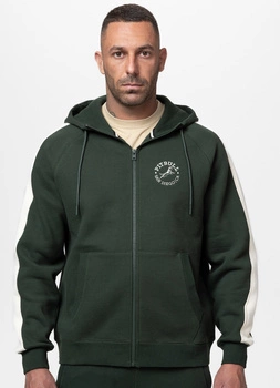 Bluza PIT BULL SAN DIEGO CA dark green rozpinana