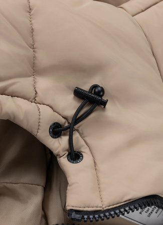 Damska kurtka PIT BULL VISTA WMN beżowa (dark sand)