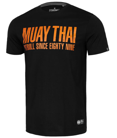 T-shirt PIT BULL  MUAY THAI CHAMPIONS czarny