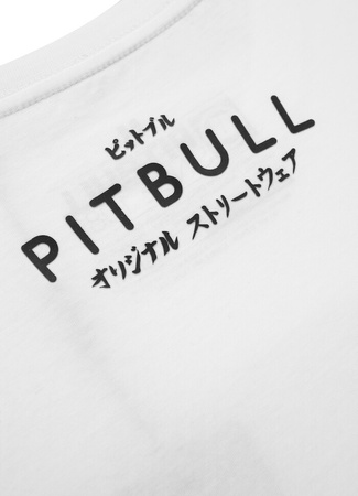 T-shirt PIT BULL FUJI biały