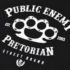 Bluza PRETORIAN PUBLIC ENEMY prosta czarna