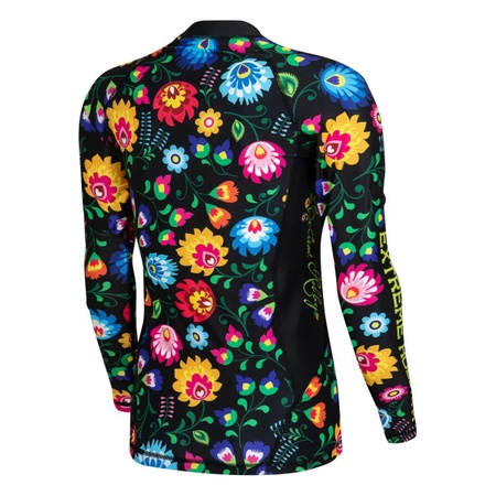 Longsleeve rashguard damski EXTREME HOBBY FOLK 2 czarny