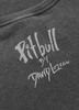 T-shirt damski PIT BULL Middle Washed DOUBLETROUBLE WMN grafitowy 