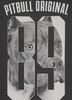 T-shirt PIT BULL EIGHTY NINE DOG grafitowy